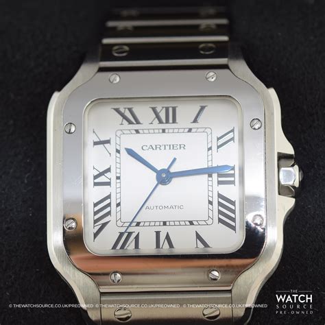 pre owned cartier santos medium|cartier santos medium steel review.